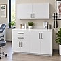 Viva Comfort 36'' H x 48" W Exam Room Medical Cabinet with 48" W Wall Cabinet, 4 Doors, 2 Drawers, Gray (90248NS-GRY-WAL)~#|#~2363F53D-86E5-4E89-AE99530D2AB31747_sc7