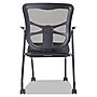 Alera Elusion Series Fixed Arm Fabric Nesting Chair, Black, 2/Carton (ALEEL4914)~#|#~2363F554-55AB-463E-BE594E771DEEE2EA_sc7