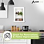 AdirHome 1-Shelf Recessed Wall Mount Shelf, 19" x 12.75" x 4.75", White (515-01-WHI)~#|#~236938FE-F447-4F47-B773E457ADF6FC8E_sc7