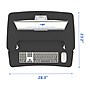 FlexiSpot M7 Series 28"W Manual Rectangular Adjustable Standing Desk Converter, Black (M7-E-28B)~#|#~2378CD1D-6768-4265-9ACF2599450A1B30_sc7