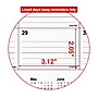 2025-2026 Staples 22" x 17" Academic Monthly Desk Pad Calendar, Black (ST12952-25)~#|#~237F99D5-4008-4382-B143E70FDC86DC17_sc7