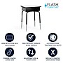 Flash Furniture Billie 24"W Student Desk with Open Front Metal Book Box, Gray (FDDESKGY)~#|#~238916E7-DA06-4C5A-A9ADBC42C1B1A5CB_sc7