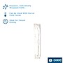 Dixie Individually Wrapped Polystyrene Knife, Medium-Weight, White, 1000/Carton (KM23C7)~#|#~23BCB734-012F-462C-A3890B753EDFFC41_sc7