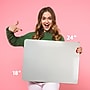 Flipside Magnetic Melamine Dry-Erase Whiteboard, 18" x 24" (10026)~#|#~23BDA72A-AF84-4D8C-BEBD6DEDFD5BC530_sc7