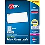Avery Easy Peel Laser Return Address Labels, 1/2" x 1-3/4", White, 8,000 Labels/Pack (5167)~#|#~23E490BE-0EB5-40E9-86D91D7DBA033186_sc7