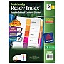 Avery Ready Index Table of Contents EcoFriendly Paper Dividers, 1-5 Tabs, Multicolor, 3 Sets/Pack (11080)~#|#~23E543F5-2470-4A7F-AD8CD91B75C61C7D_sc7