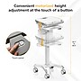 Mount-It! MedHub Powered Mobile Medical Cart Workstation with Motorized Height Adjustment & Elora Power Kit (MI-16058)~#|#~23E9B864-D1D5-4418-B6A5E315C446BA7F_sc7