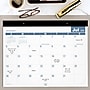 2026-2027 AT-A-GLANCE 21.75" x 17" Academic Monthly Desk Pad Calendar, White/Blue  (SKLPAY-32-27)~#|#~23EAC35A-C27A-4B4C-AE379E4B57DF1FCB_sc7