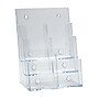 Azar Brochure Holder, 9.25" x 13.25", Vertical, Table Top, Clear, Plastic (252379)~#|#~24031610-46FD-479C-9A02E094D8279D01_sc7
