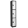 AdirOffice 72'' 3-Tier Black and White Storage Locker (ADI629-203-B-W)~#|#~2403A9E2-85B6-4BEC-8E7C8BD919F692FC_sc7