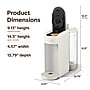 Keurig® K-Mini Mate Plus Single-Serve K-Cup Pod Coffee Maker, Warm Stone (5000390177)~#|#~2408BD6D-243B-4153-B9CE590280B6D971_sc7