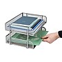Mind Reader Metal Side Loading Stackable Letter Tray, Letter Size, Silver (ESTACK2-SIL)~#|#~242A28FD-7AF9-4FE9-B16AA6F293EB0CBF_sc7