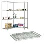 Safco Industrial Extra 2-Shelf Metal Shelf, 36", Metallic Gray (5290GR)~#|#~2463DE6F-EF4B-4C9E-B44BD196F528C73D_sc7