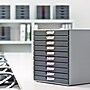 Durable VARICOLOR Desktop 10 Drawer Organizer (DBL761027)~#|#~24BD476B-A86E-4A27-8A183A9E438C9548_sc7