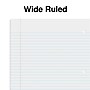 Staples Premium 1-Subject Notebook, 8" x 10.5", Wide Ruled, 100 Sheets, Purple, 12 Notebooks/Carton (TR20960CT)~#|#~24C30DCE-A860-46C5-B94A9B9ADCAFE0F8_sc7