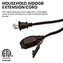 GoGreen Power 12' Extension Cord, 3-Outlet, 16 AWG, Brown (GG-24812-3)~#|#~24D1C17E-8EF4-41AC-9EEE671E967B3585_sc7
