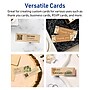 Avery Business Cards, 1" x 3", Matte Kraft Brown, 400/Pack (95283)~#|#~24D730C9-4A93-41D2-92B6077EB05F0E89_sc7