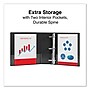 Universal 3" 3-Ring Non-View Binders, D-Ring, Black (UNV20791)~#|#~24E9A1DA-D98E-40C3-BACE89694F592745_sc7