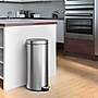 iTouchless SoftStep Round Stainless Steel Step Trash Can with Hinged Lid, 7.93 Gallon (IP08RSS)~#|#~24F1824D-9958-491E-BB2ED8168B07E168_sc7