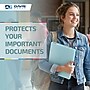 Davis Group Standard View 2" 3-Ring Binders, Aqua, 6/Pack (7413-12-06)~#|#~24F34EFD-121F-47CD-B6FDEA724D06A0C9_sc7