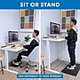 Mount-It! 47"W Electric Adjustable Standing Desk, Maple/White (MI-15004)~#|#~24F6EBD4-B391-41A2-8F52DC667306E162_sc7