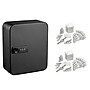 AdirOffice 30-Key Cabinet with Combination Lock and Key Tags, Black (682-30-BLK-689-PKG)~#|#~2501C38C-F9DB-4463-B15E6ADF995DD4ED_sc7
