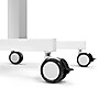 Luxor Vitalize Mobile 4-Wheel Healthcare Laptop Cart, White (MCWS002)~#|#~2526400C-5573-40AD-B5B8B65D9DE54202_sc7