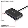 Staples TECH 4-Port USB 2.0 Hub, Black (ST62379)~#|#~252F12AA-5CFA-4CC5-A12DB80BB809AC77_sc7
