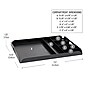 Mind Reader Plastic 7-Compartment Countertop Coffee Organizer Tray, Black (KEUTRAY-BLK)~#|#~253184FA-14A9-429D-9817E2AD68335329_sc7