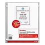 Staples Wall-Mountable Heavyweight Sheet Protector, 8.5" x 11", Diamond Clear, 10/Pack (15945)~#|#~2552F2B2-F0CB-4BBA-B9DF2B29DE53453C_sc7