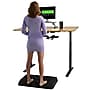 Uncaged Ergonomics Active Standing Anti-Fatigue Floor Mat, 34"L x 20"W, Black (ASM-B)~#|#~255A7F6C-1951-43D2-B27A14940677ED9F_sc7