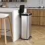iTouchless SoftStep EXP Stainless Steel Step Trash Can with Plastic Lid, 20 Gallon, Silver/Black (PP20RSB)~#|#~257041EC-DEDE-4A79-A365E3872DE58521_sc7