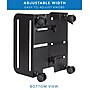 Mount-It! Metal CPU Stand with Four Casters, Black (MI-7153)~#|#~25927624-77EF-43E7-BF1B6692DC6D8396_sc7