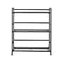 Advantus FlipShelf 3-Shelf Steel Rack, 30.5" x 26.75" x 12", Black (38703)~#|#~25B4A1D7-29AC-4289-A8E7EC7784A5BA89_sc7