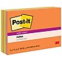 Post-it Super Sticky Notes, 4" x 6", Energy Boost Collection, 45 Sheet/Pad, 8 Pads/Pack (6445SSP)~#|#~25EB5DC4-E12E-4240-936C58CB89338088_sc7