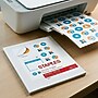 Staples Sticker Paper, 8.5" x 11", White Matte, 30/Pack (70972)~#|#~25EBB46C-6BA5-4871-B9003F6A224DCAF7_sc7