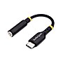 StarTech USB-C to 3.5mm Audio Adapter, Male to Female, Black (USBCAUDIO2)~#|#~260205C4-35EA-4DE2-8837596504199224_sc7