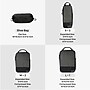BAGSMART 10.5" 6-Piece Polyester Packing Cube, Water Resistant, Black, 6/Set (BM0104003AN001)~#|#~2603FADB-74DE-4FE4-99E596C782F99DB3_sc7