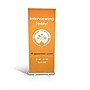Custom Printed Retractable Banner, For Indoor Use, Glossy Finish, 32" x 79", 1/Qty~#|#~260BE2A9-2596-4F27-B846FF11221102F1_sc7