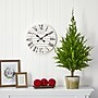 Nearly Natural Cedar Pine Natural Look Artificial Tree in Decorative Planter, 3.5' (T1512)~#|#~26245F51-1167-47DF-BF61904337E255D8_sc7