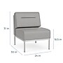 Lesro Darsey Vinyl Guest Chair, Armless, Blue (DS1102.FSV-01CHLN)~#|#~26253991-F640-4C42-89CB244F3D24BD6C_sc7