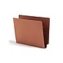Smead Recycled Reinforced File Pocket, 5" Expansion, Letter Size, Dark Brown/Redrope, 10/Box (73691)~#|#~26421AC6-763C-4D1B-8620650DB96C861F_sc7