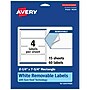Avery Laser/Inkjet Rectangle Multipurpose Labels, 2.25" x 7.75", White, 60 Labels/Pack (94244)~#|#~2647AC8C-B5AC-4E72-A0AD96226B22C843_sc7