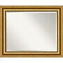 Amanti Art Parlor Gold Frame Wall Mirror, 27.75" x 33.75" (A42674593566)~#|#~265885A4-C1F6-4CBB-B42322938644E4A7_sc7
