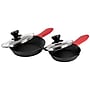 Megachef Cast Iron Skillet Set, Black, 13 Piece/Set (935121259M)~#|#~265E753A-E44D-447E-AF552FD5ABF03E79_sc7