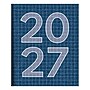 2027 TF Publishing Naval Grid 9" x 11"  Monthly Standard Planner, Paperboard Cover, Multicolored (27-4710)~#|#~265F2605-E282-483A-8DC29B0E0FC3FC62_sc7
