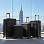 InUSA Pilot 4-Piece Hardside Spinner Luggage Set, TSA Checkpoint Friendly, Coal (IUPILSMLXL-COA)~#|#~2666E8E3-2998-4A16-8D12ACF041B140D0_sc7