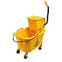 Coastwide Professional Bucket & Side-Press Wringer, 35 Qt., Yellow/Black~#|#~26679A73-D127-45DE-A2D82EC0871D758C_sc7