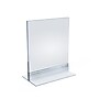 Azar Sign Holder, 5" x 7", Table Top, Clear, Acrylic, 10/Pack (102722-10PK)~#|#~2671B138-035C-4FC5-A63EFC90D64EE5BA_sc7