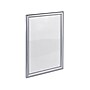 Azar Poster Holder, 11" x 17", Wall Mounted, Silver, Plastic, 2/Pack (300340-SLV-2PK)~#|#~2682318C-4425-4616-9856A6642D314D3B_sc7